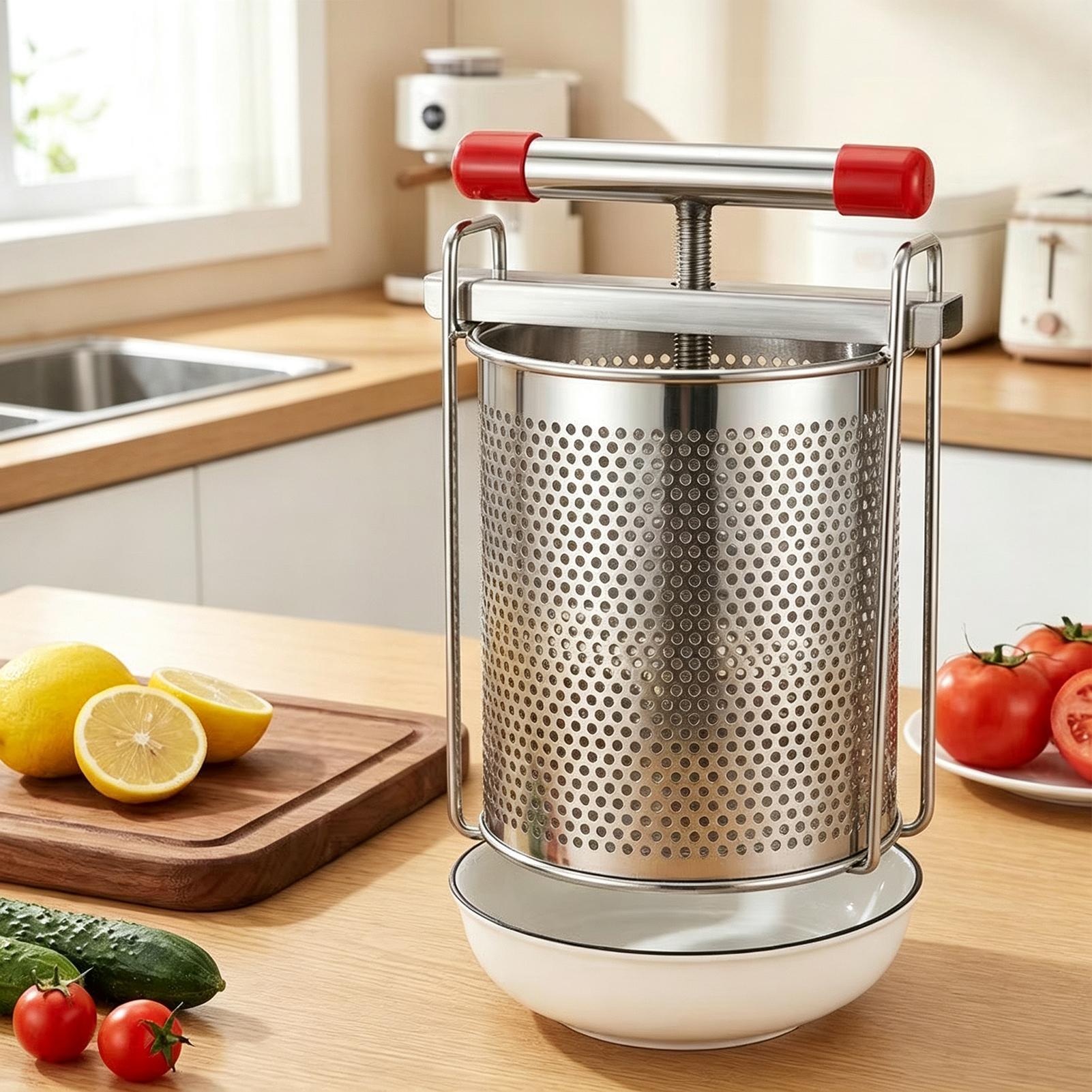 ステンレス製手動ジューサー、家庭用フルーツハニープレス機、家 - Citrus Juicer Bar のレビューと価格