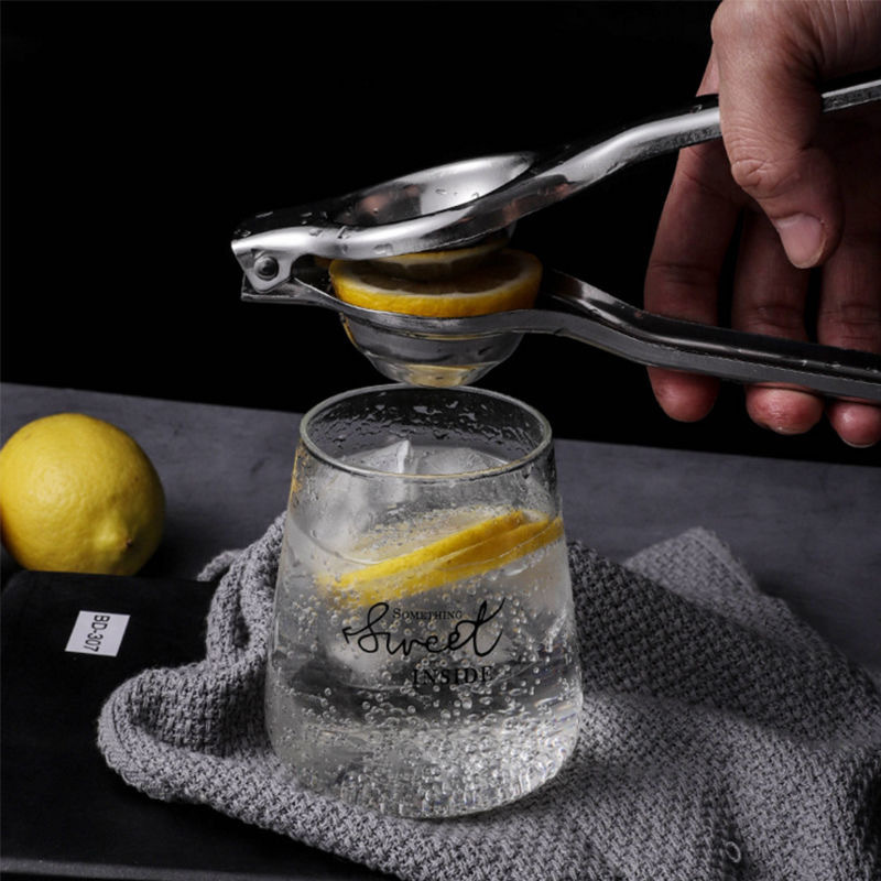 レモンスクイーザー ステンレス製 手動ジューサー キッチンア - Citrus Juicer Bar のレビューと価格