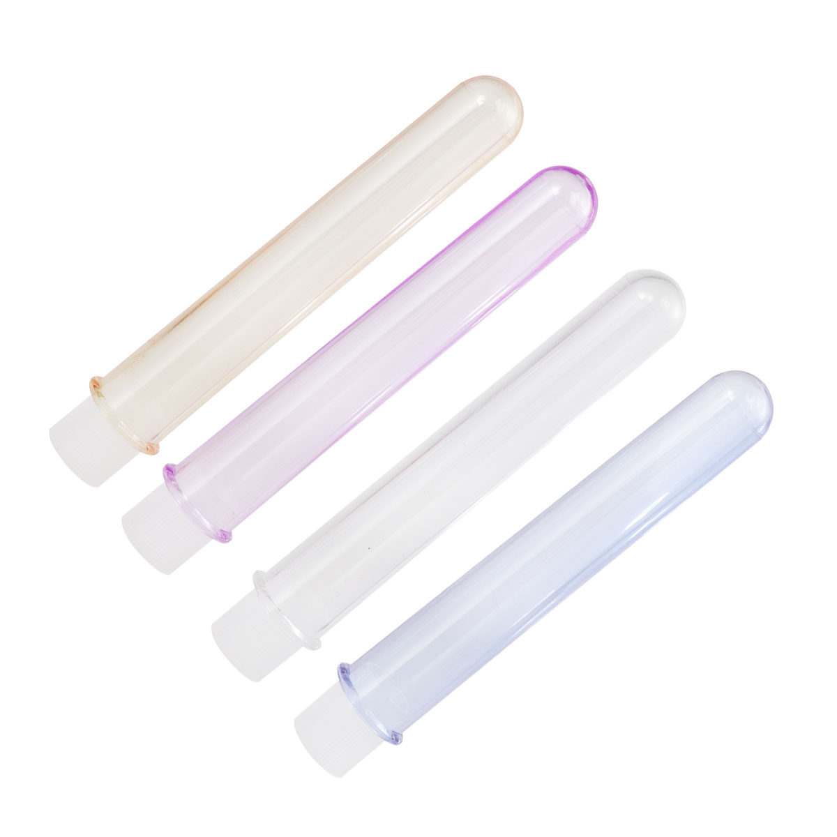 4個入り プラスチック製 テストチューブ型ワイングラス 12 - Home Bar Set のレビューと価格