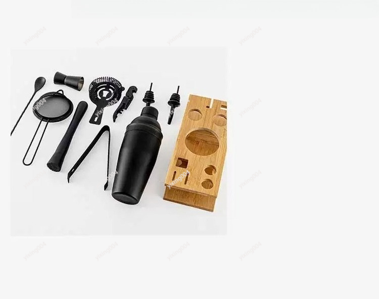 304ステンレス鋼バーテンダーキット カクテルシェーカーセッ - Home Bar Set のレビューと価格