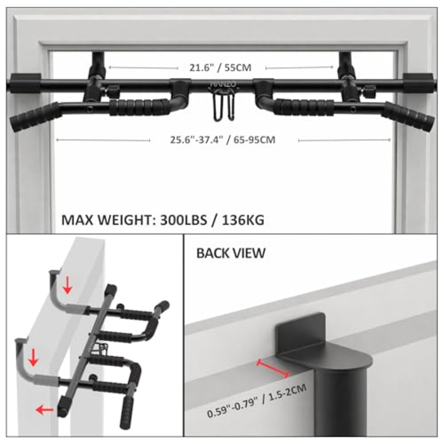 ドア枠懸垂バー セット サスペンションストラップ付き マルチ - Home Bar Set のレビューと価格